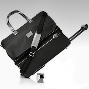 Joy Mangano TravelEase Light Double
Decker Wheeled Duffle Luggage